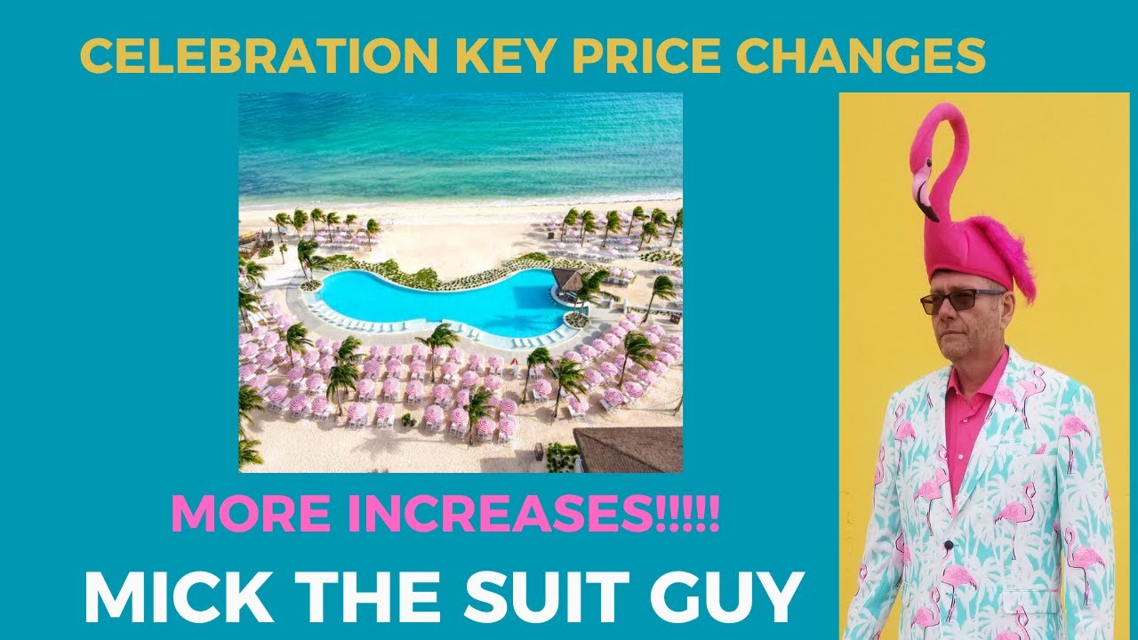 More Celebration Key Price Increase, Let's take a look