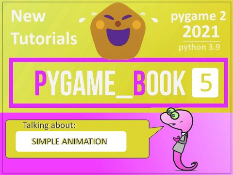 Pygame book - part 5 -Animations in videogames