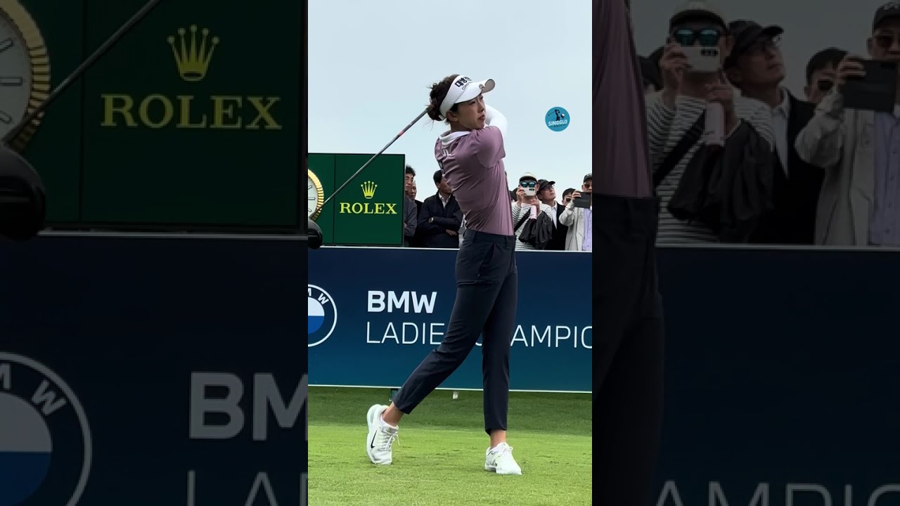 파인비치에 그린 우아한 스윙 🌊✨#노예림