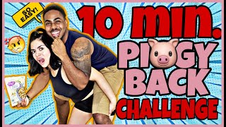 Lift And Carry Couples Piggyback Challenge She Almost Collapsed Drea And Yvad