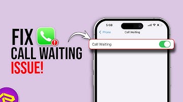 How to Fix Call Waiting Not Working on iPhone | Fix Call Waiting Error on iPhone