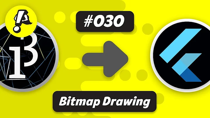 Ep. 030 - Bitmap drawing | Flutter Processing