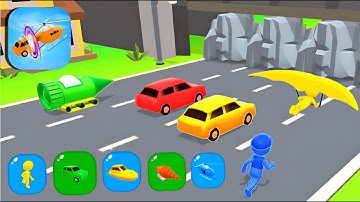 Shape Shifting All Levels walkthrough gameplay Android iOS Free Upload Mobile games SC6IPLG