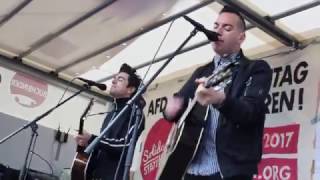 Anti-Flag - Fabled World (Acoustic) live in Cologne @ Solidarität statt Hetze