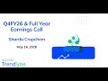 Sharda Cropchem Earnings Call for Q4FY26 &amp; Full Year