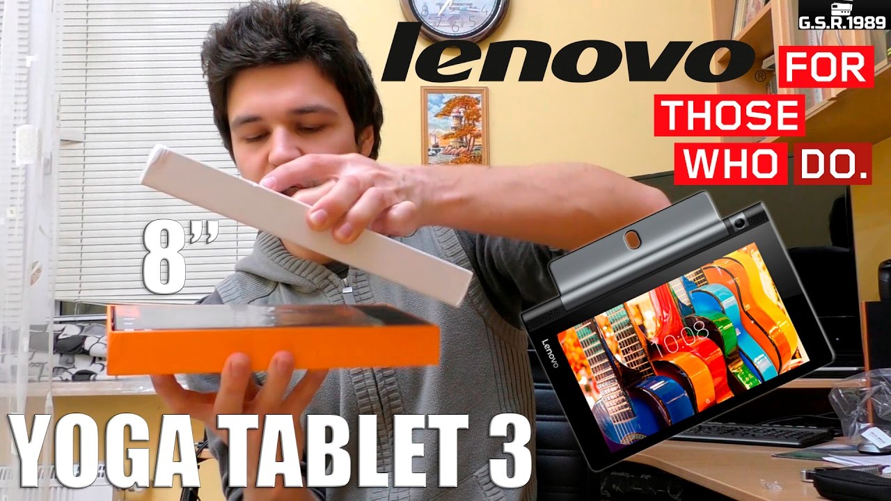 ⁣Обзор Lenovo Yoga Tablet 3 850F. Дешевый 8