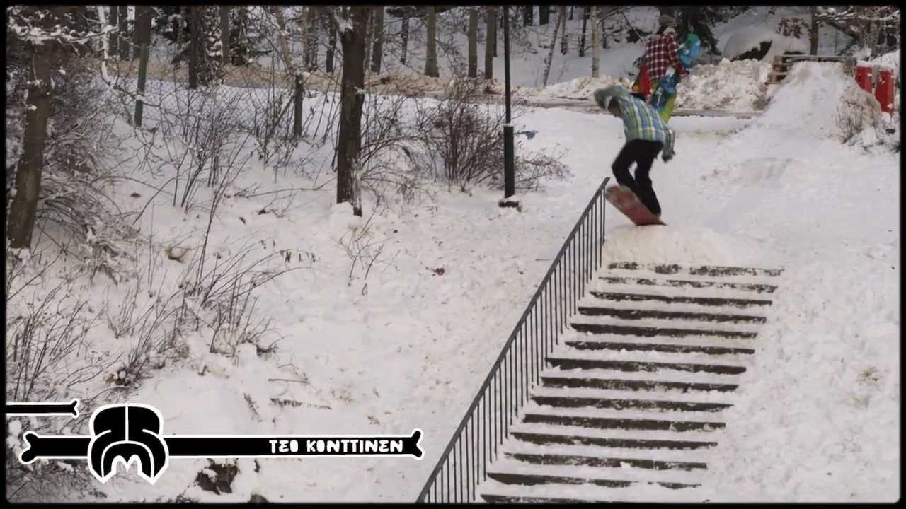 PIRATE LOG #2 2011 STHLM JIB TRIP snowboard video