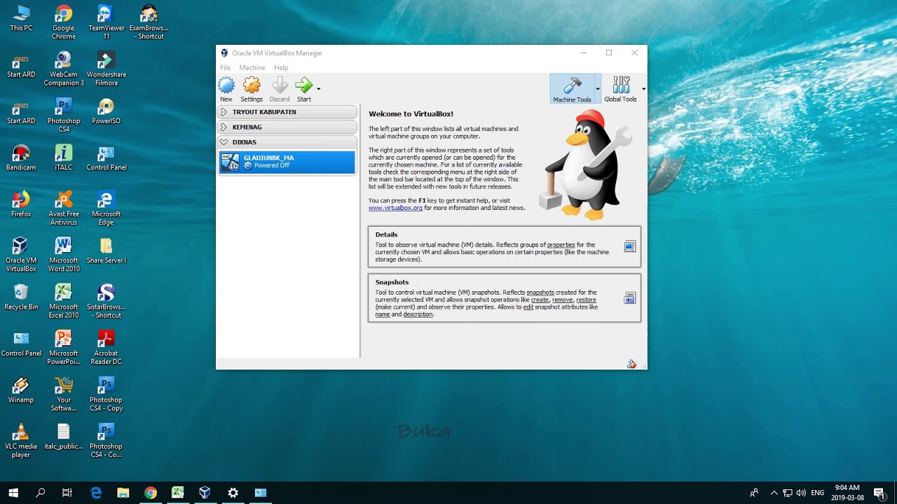 CARA MENSETTING VHD UNBK 2019