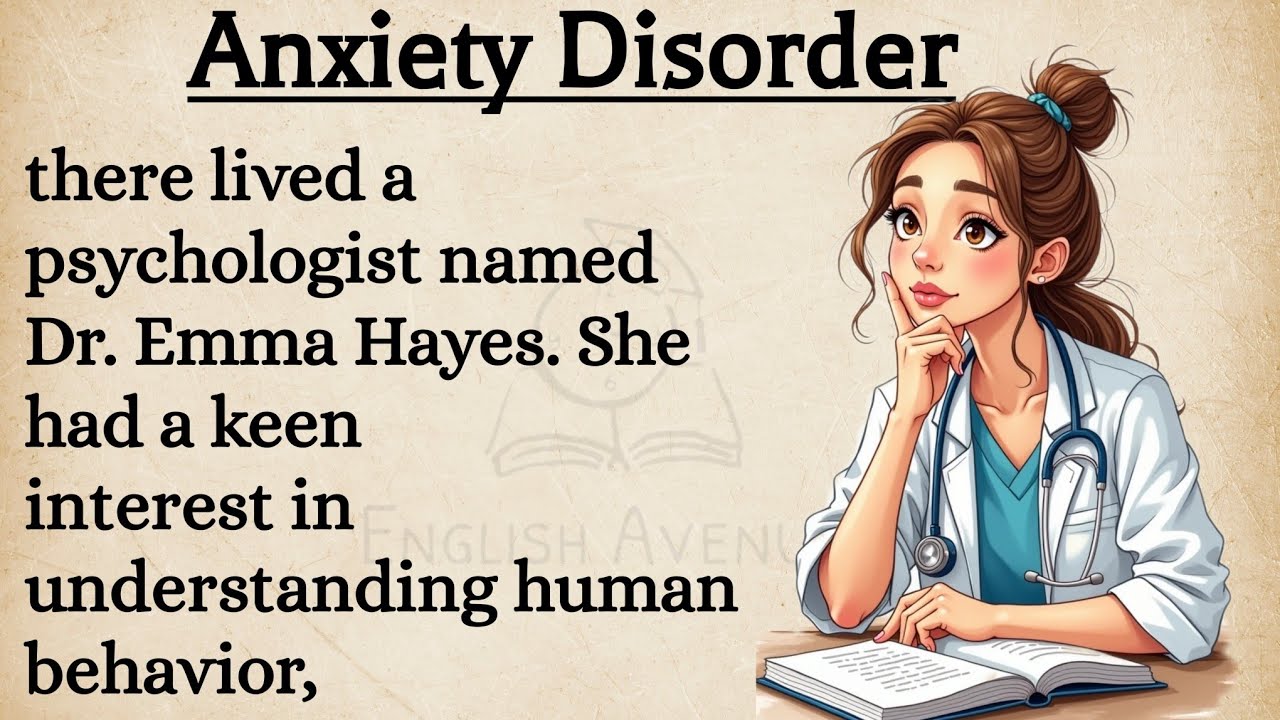 Outline Video What's The Anxiety Disorder || Health Motivational Story || English speaking || Listening Practice