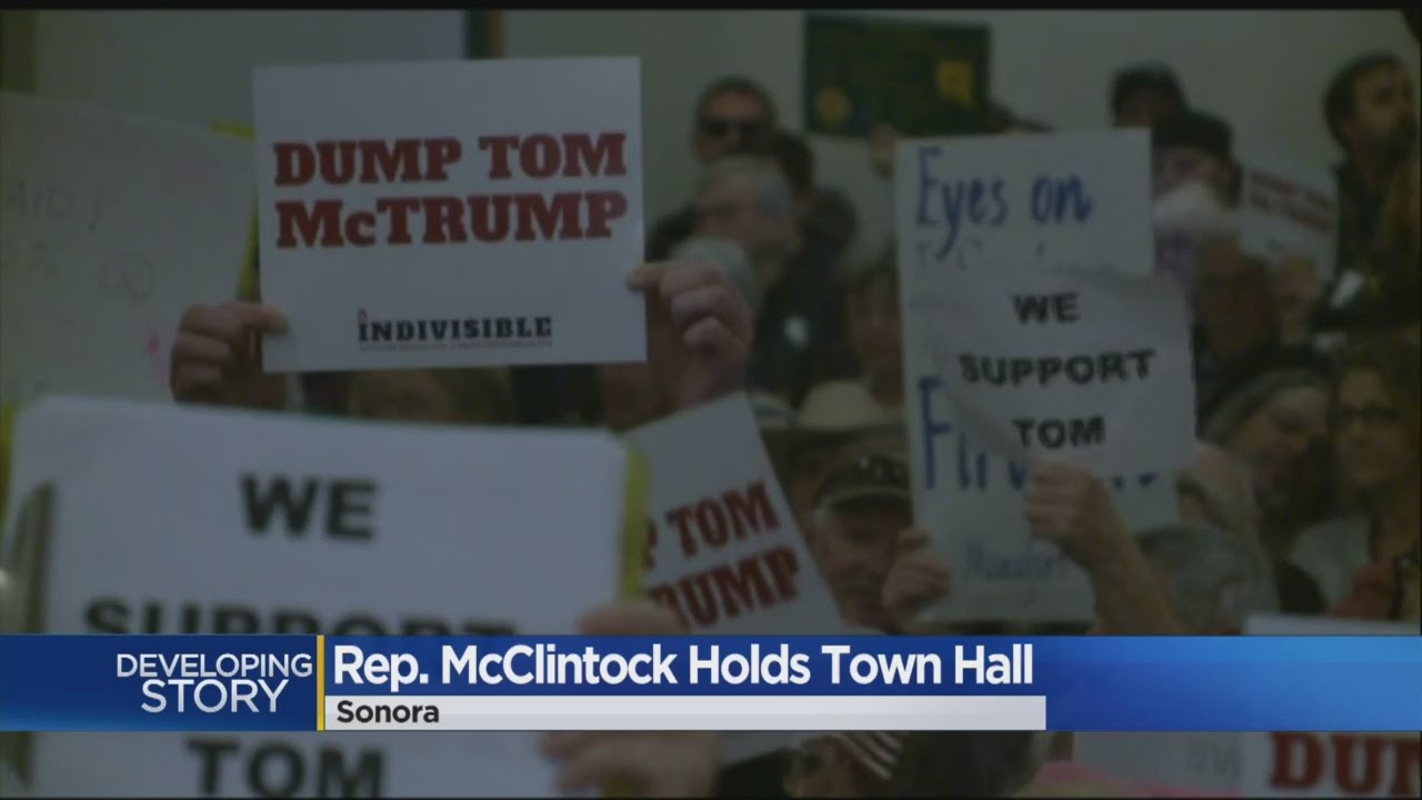 Packed Town Hall Crowd Greets Rep. Tom McClintock For Nearly 3-Hour Marathon