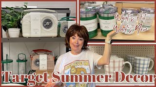 NEW TARGET SUMMER DECOR | WHAT'S HOT WHAT'S NEW FOR SUMMER 2024