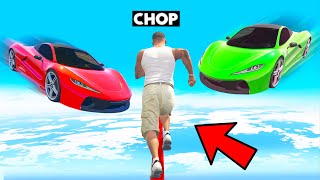TRY NOT TO GET HIT BY THE SUPERCARS CHALLENGE GTA 5