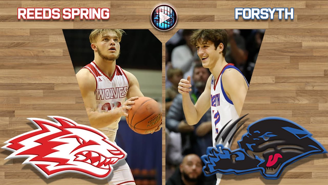 Reeds Spring Basketball vs Forsyth Panthers 12622 YouTube
