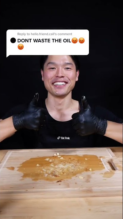♪COOKING♪ Don't waste the OIL 😡😡😡  #Shorts
