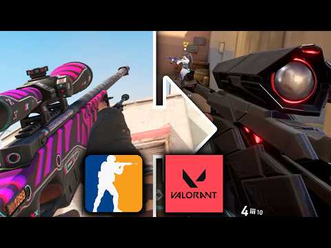 Mid CS2 Player Tries VALORANT!