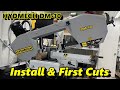 Hydmech DM-10 Bandsaw Install and First Cuts
