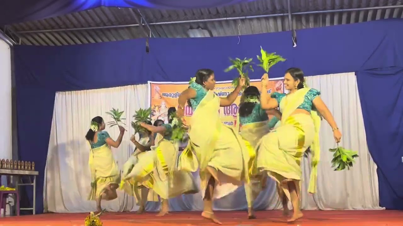 അമ്പലം ഇളക്കിമറിച്ച കൈക്കൊട്ടിക്കളി 🤩💥💥✌️