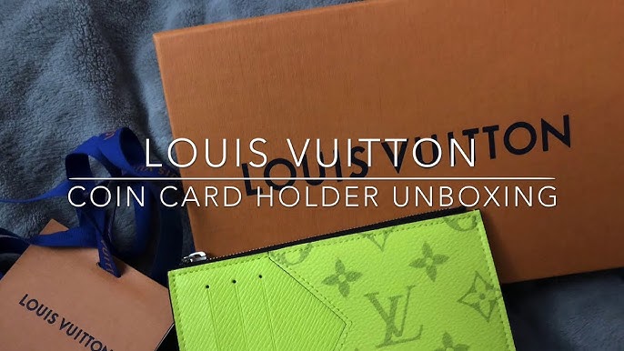 LOUIS VUITTON UNBOXING COIN CARD HOLDER TAIGARAMA