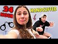 HANDCUFFED To My GIRLFRIEND For 24 HOURS!!