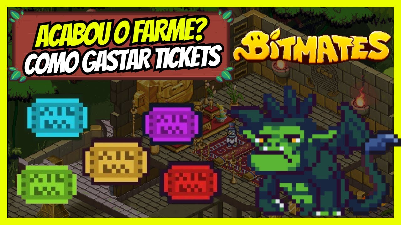 NOVAS ATUALIZAÇÕES SOBRE OS TICKETS BITMATES! ACABOU? - YouTube