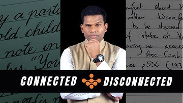 😵Are You A Connected Writer Or A Disconnected Writer? | Graphology Secrets By Sudhir Kove