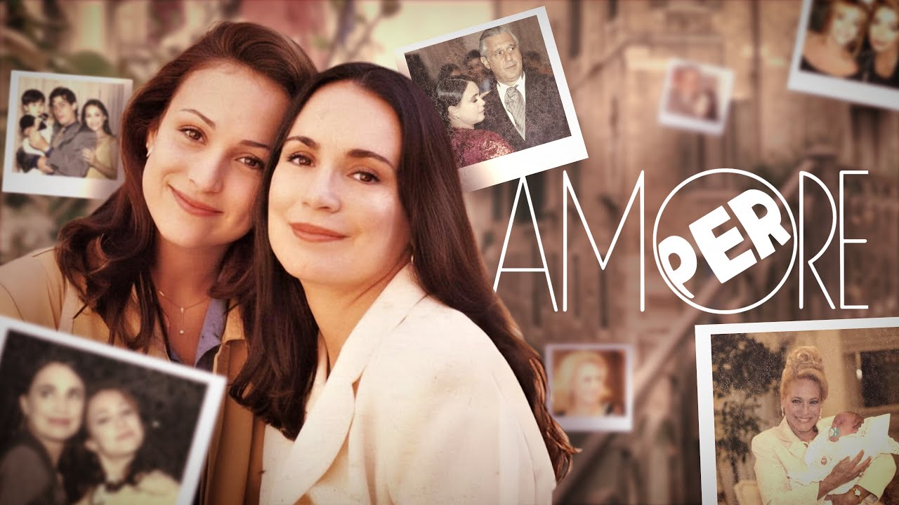 Abertura da novela Por Amor (Per Amore) no padrão da Televisa | Simulação