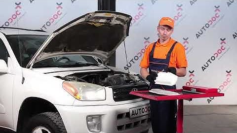 How to change Air Filter on TOYOTA RAV4 TUTORIAL | AUTODOC