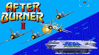 After Burner II (Genesis/Mega Drive) Playthrough/LongPlay [4K]