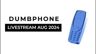 The Dumbphone Livestream August 2024
We go over different phones, the needs, and everything else in between.
Giveaway: https://offline.formaloo.me/2rjmbl
Timestamps
0:00:00 Intro and Updates
0:06:00 Updates Kyocera
0:10:00 Light Phone 2 and 3 Updates
0:14:00 Sunbeam Updates
0:16:00 Q&A 1
0:46:00 Upcoming Phones
1:15:00 Q&A 2
1:55:00 Kyocera Comparison T9 The Dumbphone Livestream August 2024