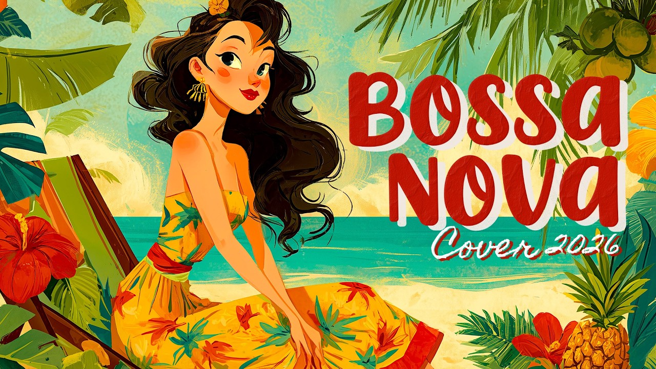 Dreamy Bossa Nova Covers 2026 ☀️🌿 Golden Bossa Jazz for Slow