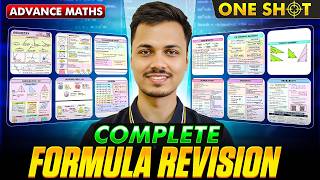 Complete Advanced Maths Formula Revision in One Video | All Formulas + Concepts | SSC Railway 2026