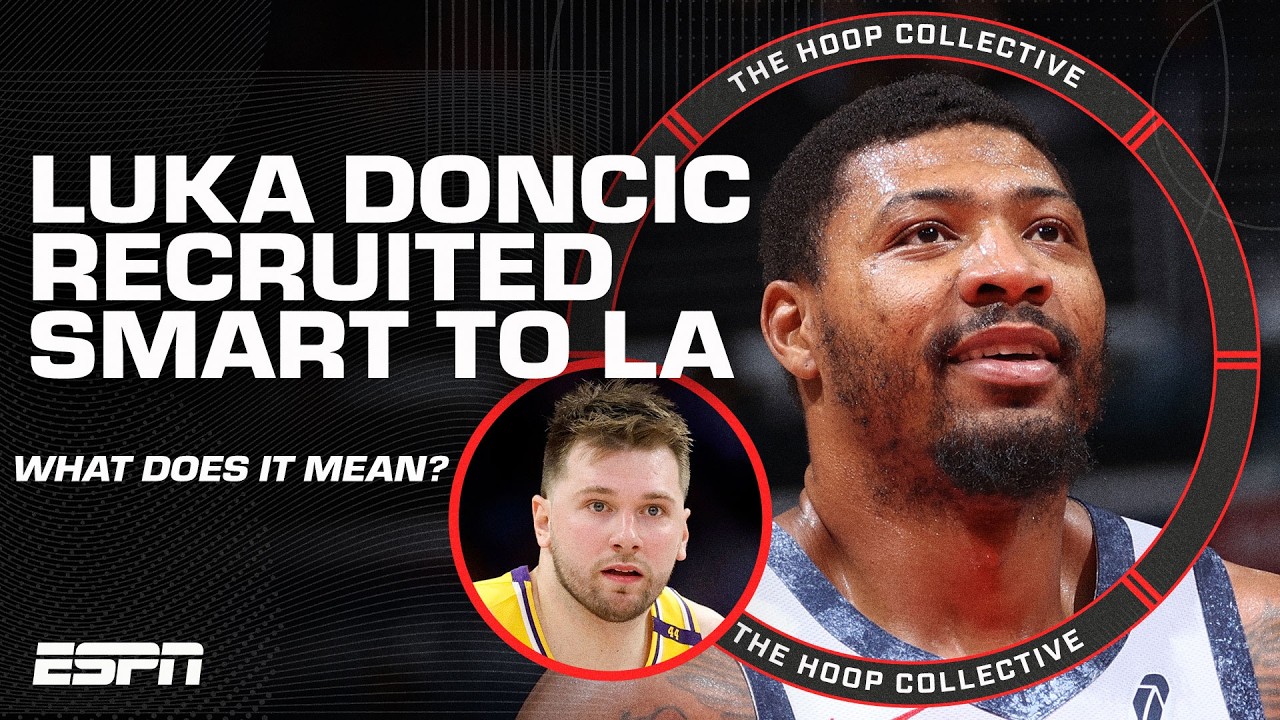 Luka Doncic RECRUITED Marcus Smart to come to the Lakers! 👀 - Windy | The  Hoop Collective