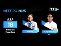 NEET PG 2025 AIR 18 | Dr Hardhik Dayal Shares his Success Story With Dr Rajiv Dhawan