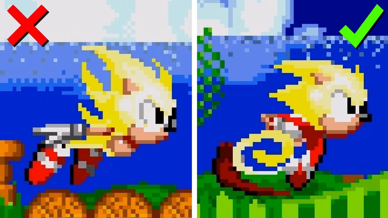 Better Special Stage Tails Sprites [Sonic The Hedgehog 2 Absolute] [Mods]