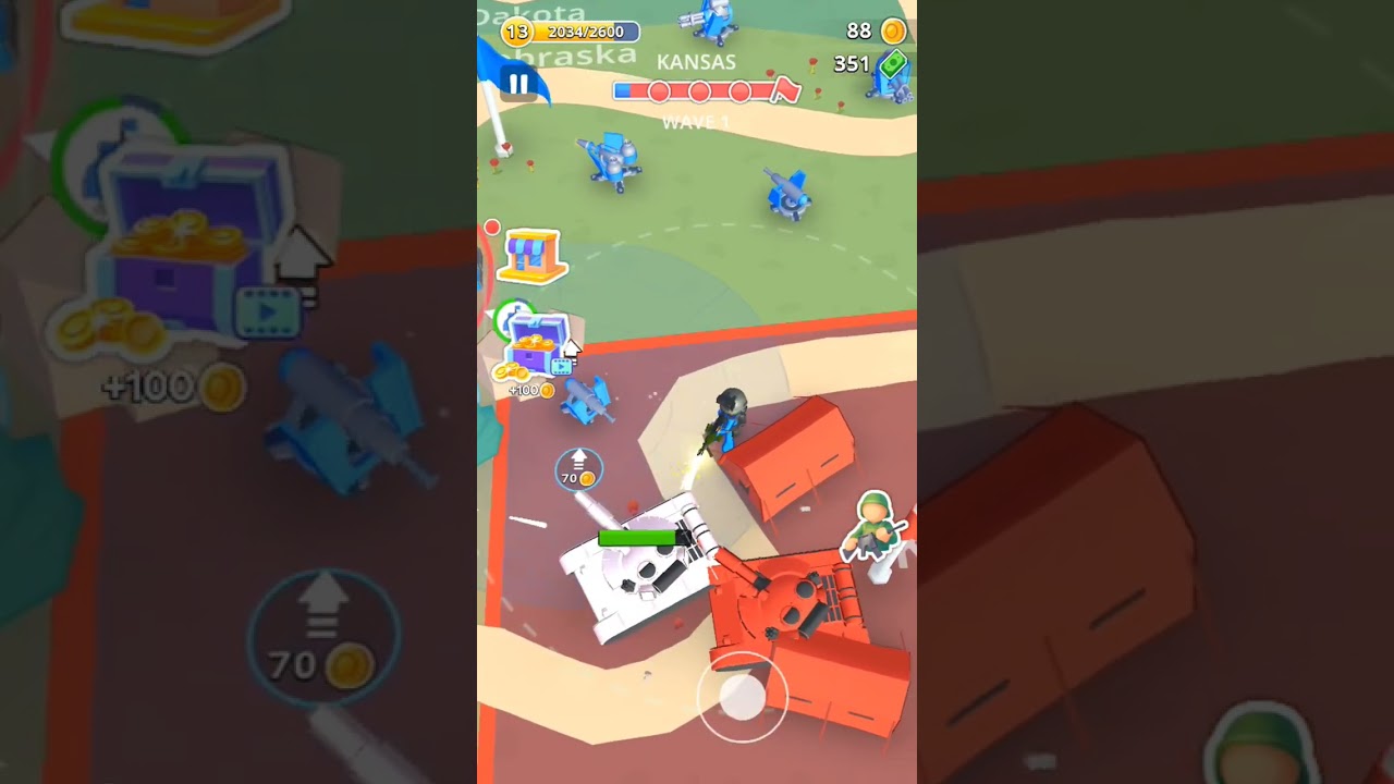 War for Kansas (Fight For America: Country War / Level 13 Wave 1)