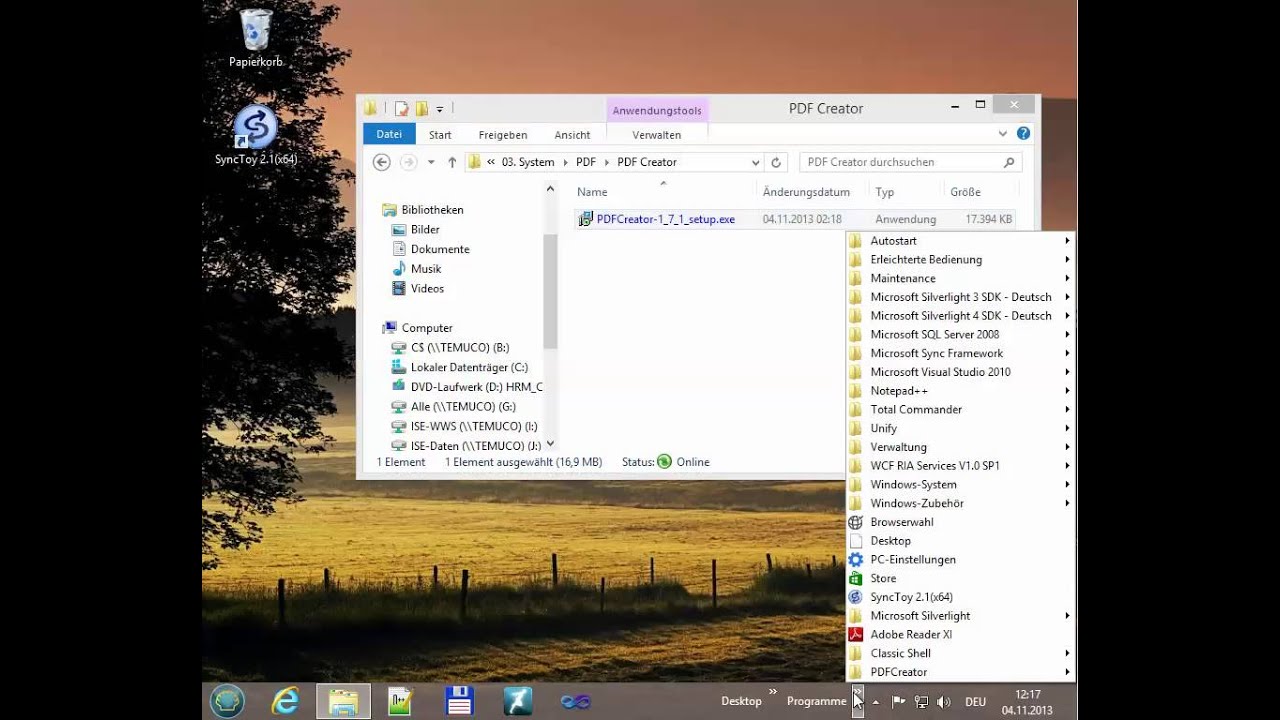 PDF-Creator für die Massenerstellung technischer Datenblätter installieren und einrichten