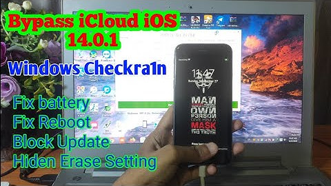 Bypass iCloud iOS 14.0.1 with windows checkra1n jailbreak | Bypass iOS 12 to iOS 14.0.1Work 10000%