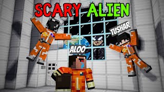 SCARY ALIEN Minecraft Haunted Carnival Part-2