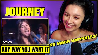 Journey - Any Way You Want It | FIRST TIME REACTION | (Official Video - 1980)