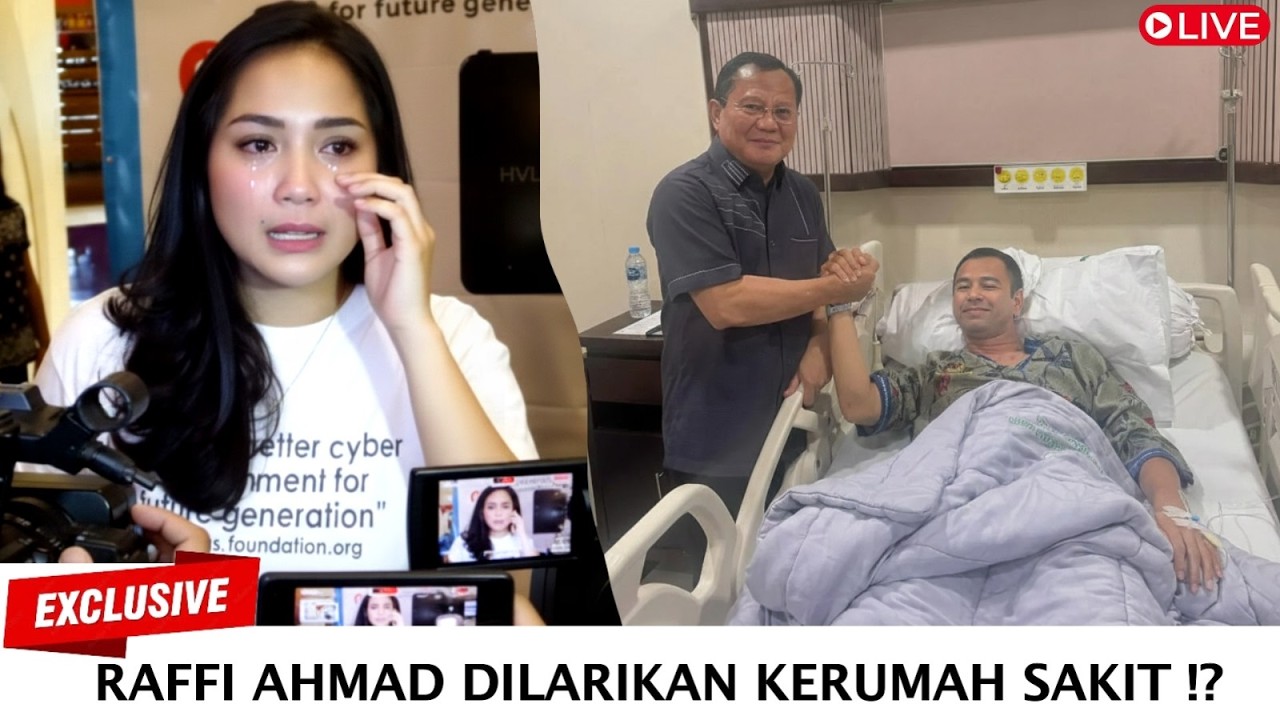 DILARIKAN KERUMAH SAKIT ! RAFFI AHMAD KENA SERANGAN JANTUNG SAAT SYUTING, INI KONDISI TERKINI