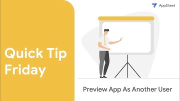 Quick Tip Friday - Preview App as Another User