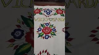 sundar chadar paint design 🥰🥰🥰🤩😍😍😍#painting