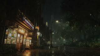 Soft Rain at Night – Peaceful City Ambience for Sleep and Stress Relief screenshot 2