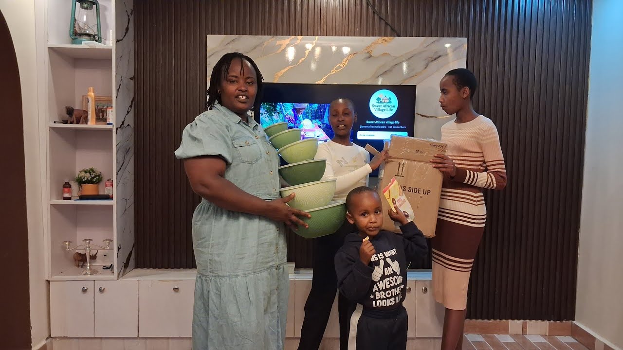 💥 SHE SENT US HUGE GIFTS🎁 FROM USA! 🇺🇸 Matoke Feast You’ll Never Forget 🍌