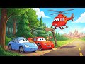 Wrong Sign, Big Trouble! McQueen &amp; Sally Get Lost in the Wild 😱🛣️🚗 | Cars Toons 2D Animation