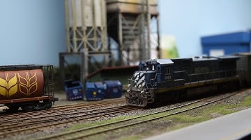 The BC Rail Dash 8 with Nathan K5