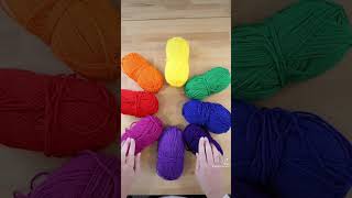 Crochet better with color theory #crochet #shorts