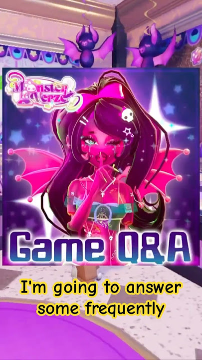 FAQ! Some recently asked questions! 🩷💜 #monsterhigh #roblox #trending #trendingshorts #gaming