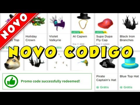 Novo Codigo De Itens Gratis No Roblox Youtube - como conseguir o codigo do capuz roblox youtube