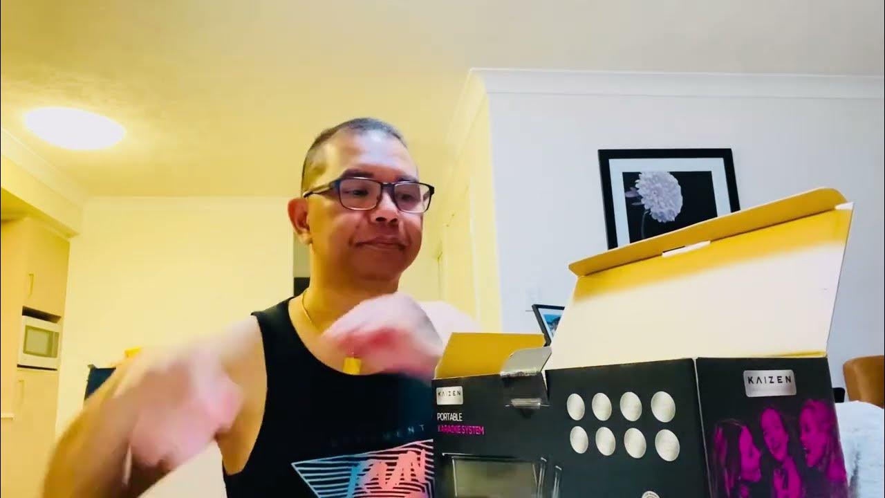 My product review (Kaizen portable karaoke system ) YouTube